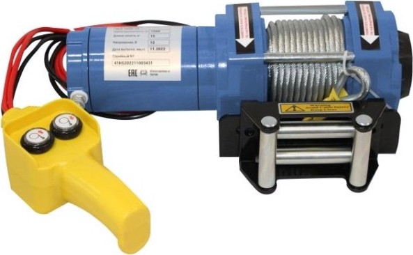Лебедка автомобильная Gearsen GLA 1300-12 1361 кгх13,5 м (12В) Лебедка автомобильная Gearsen GLA 1300-12 1361 кгх13,5 м (12В)